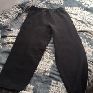 Comfortable sweatpants.